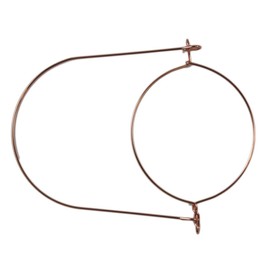 Copper Wire Handles for Mason, Ball, Canning Jars (6 Pack, Wide Mouth)