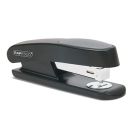 Rapesco RR7260B3 Stapler - Sting Ray, 20-Sheet Capacity. Uses 26 and 24/6mm Staples - Black
