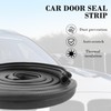 10Ft Car Door Weather Stripping Door Seal Strip,U-Shaped Rubber Seal