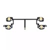 Retrogame Snc Button Flat Cabo Flex ZR ZL L R