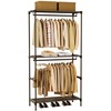 CASAMAYA Clothes Rack, Portable Closet, 27.6 Inch Wardrobe Closet, Clothes