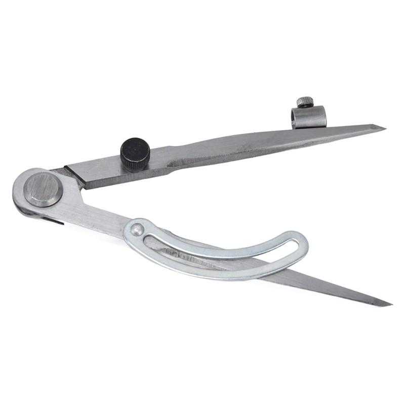 Wing Divider Gauge Carbon Steel Adjustable Angle Lockable Scribing Tool