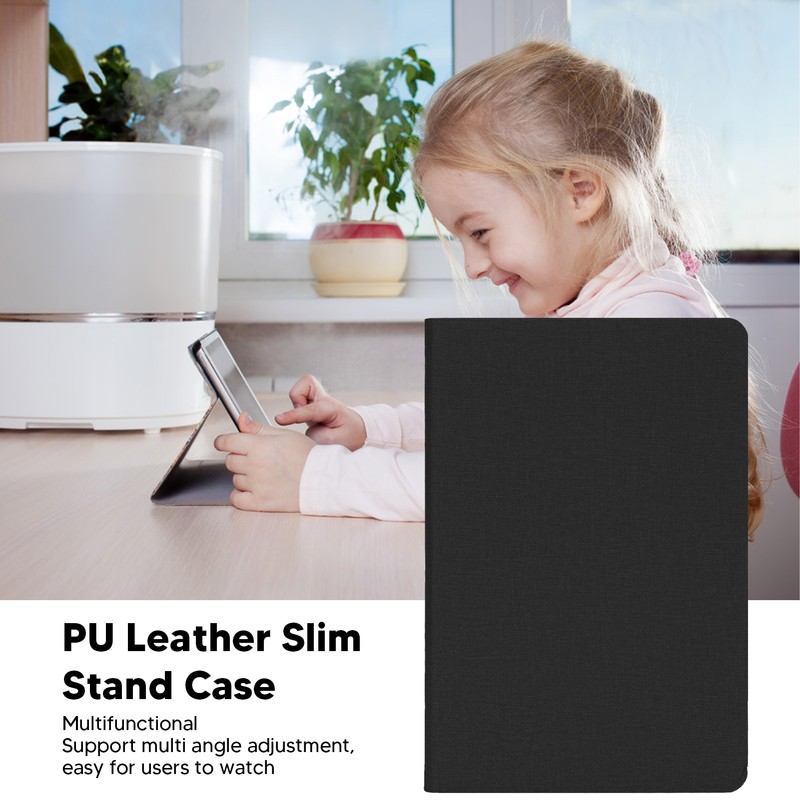 PU Leather Slim Folding Stand Case Cover Multi Angle Adjustment