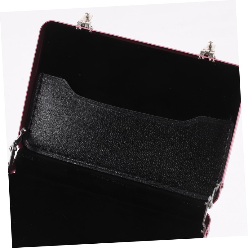 jojofuny Mini Briefcase Business Card Holder Card Case Portable Id