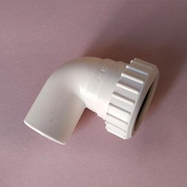 Waste Compression 40mm Swivel Elbow Bend (Pack of 2)