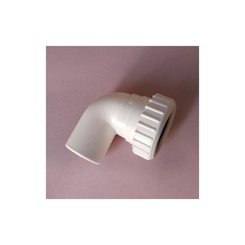 Waste Compression 40mm Swivel Elbow Bend (Pack of 2)