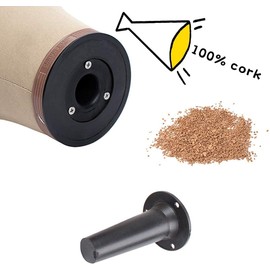 Beyond Your Thoughts Mannequin Head Wig Head Decorative Cork Wig Head Wig Stand Canvas Block Head Wig Making 23.5 Inches (59.5 cm)