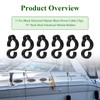 10 Pcs Electrical Marine Shore Power Cable Clips, S Style