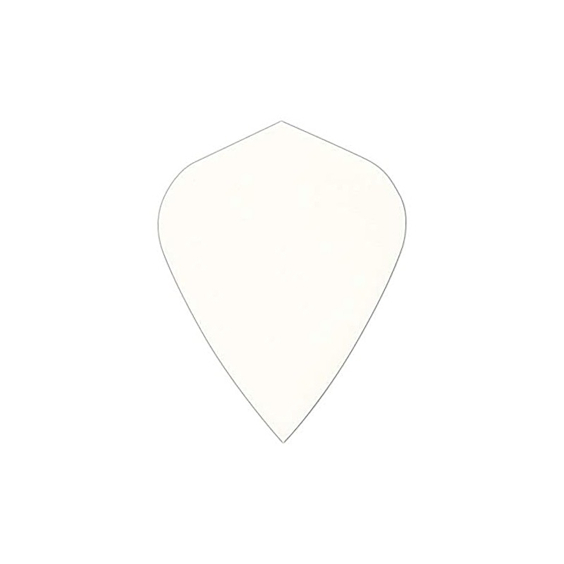 RED DRAGON Pro 75 White Kite Dart Flights - 5