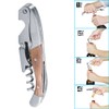 1Pc Corkscrew Handheld Labor saving Wine Bottle Cork Opener For
