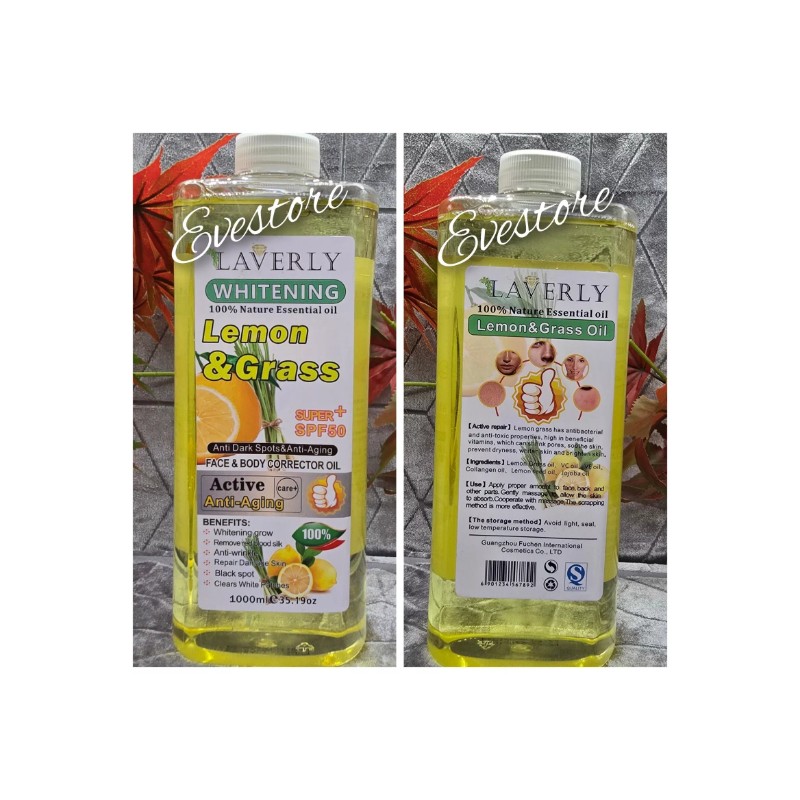 LAVERLY Lemon & Grass Anti Aging & Dark Spot Body