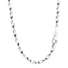NKlaus Herringbone Pattern: 925 Silver Herringbone Chains, 45 cm, 50