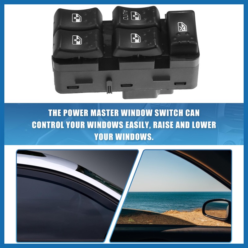 A ABSOPRO Power Window Switch with Tool Window Control Switch