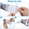 Ajcotahm 5PCS Plastic Toothpaste Tube Clip Dispenser White Toothpaste Squeezer