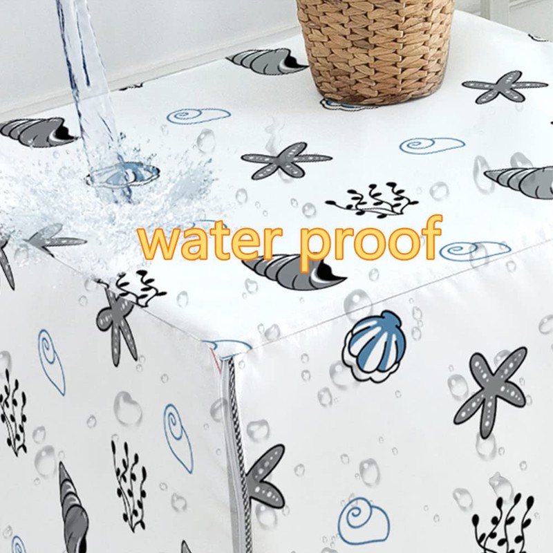 Odot Washing Machine Cover, Dustproof, Waterproof Sun Protection for Front