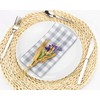 LAN&LAN - Rectangular Check Tablecloth, Table Cloth for Indoor and