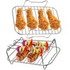 SPARES2GO Grill Shelf Racks Compatible with Salter EK4548 EK4750 EK5196