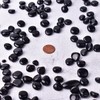 SigMntun Polished Obsidian Crystals - 72 pcs, 0.5" Handpicked Tumbled