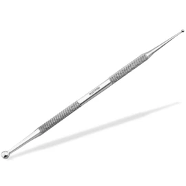 InstrumenteNrw Acupressure Pen Point Finder Meridian Pen Stainless Steel Ball Diameter 2/5 mm Acupuncture Pen Acupressure Pen Acupuncture Rod (Stainless Steel)