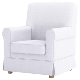 The Ektorp Jennylund Cover Replacement is Custom Made Compatible for Ikea Jennylund Chair. an Armchair Sofa Slipcover (Durable Cotton White)