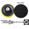 Treki 2Pcs 5 Inch/125mm Hook and Loop Backing Pads with