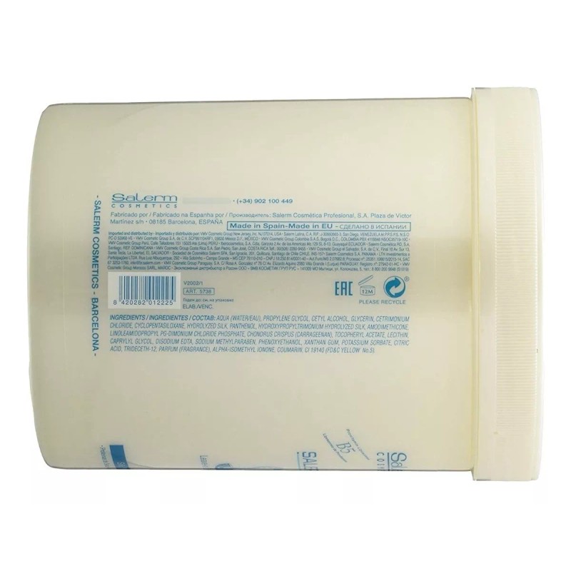 Salerm 2 Tarros Salerm 21 Tratamiento Cabello Maltratado 1lt C/u
