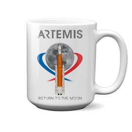 Future of Flight NASA Artemis Return to The Moon 15oz Mug