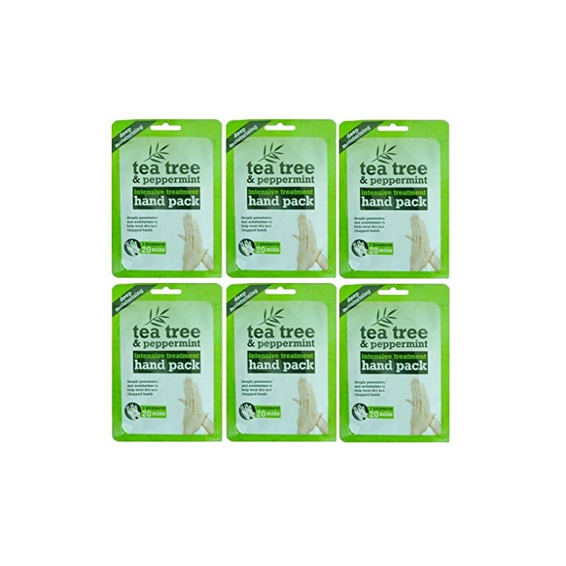 Tea Tree & peppermint deep Moisturising Hand pack To Repair