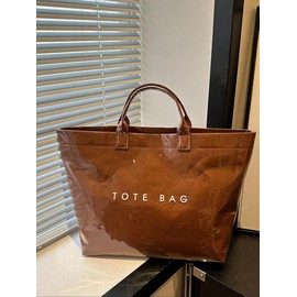 25 Fall&Winter Fashion Tote Bag, Large Capacity Handbag for Women, Casual Trendy Versatile High-quality Daily Commuting Bag, Girl Fashionable Shopping Bag:_Coffee Brown_one-size