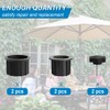 6 Pcs Umbrella Base Stand Replacement Parts, Patio Umbrella Stand