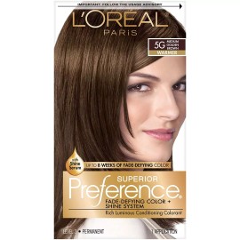 L'Oréal Loreal Superior Preference Hair Color 5G Medium Golden Brown Warmer Natural 1ct