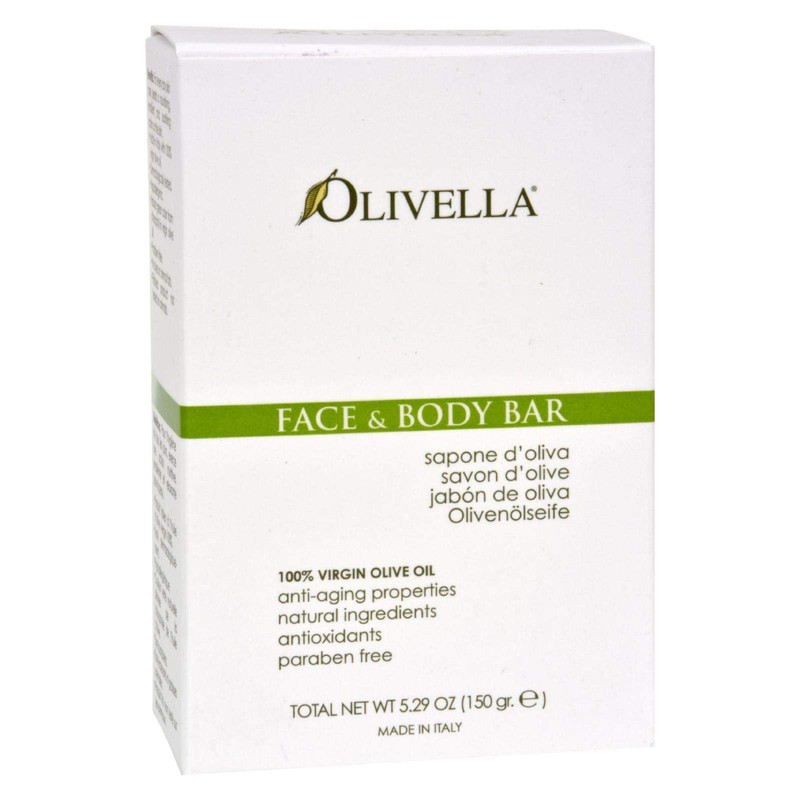 Bar Soap 100% Virgin Olive Oil Face & Body Olivella