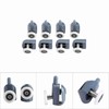 8Pcs Shower Door Rollers Shower Door Runners/Wheels/Pulleys/Guides Home Bathroom DIY