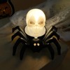 Halloween Spider Eyeball LED Tealight for Spooky Decor – Flameless