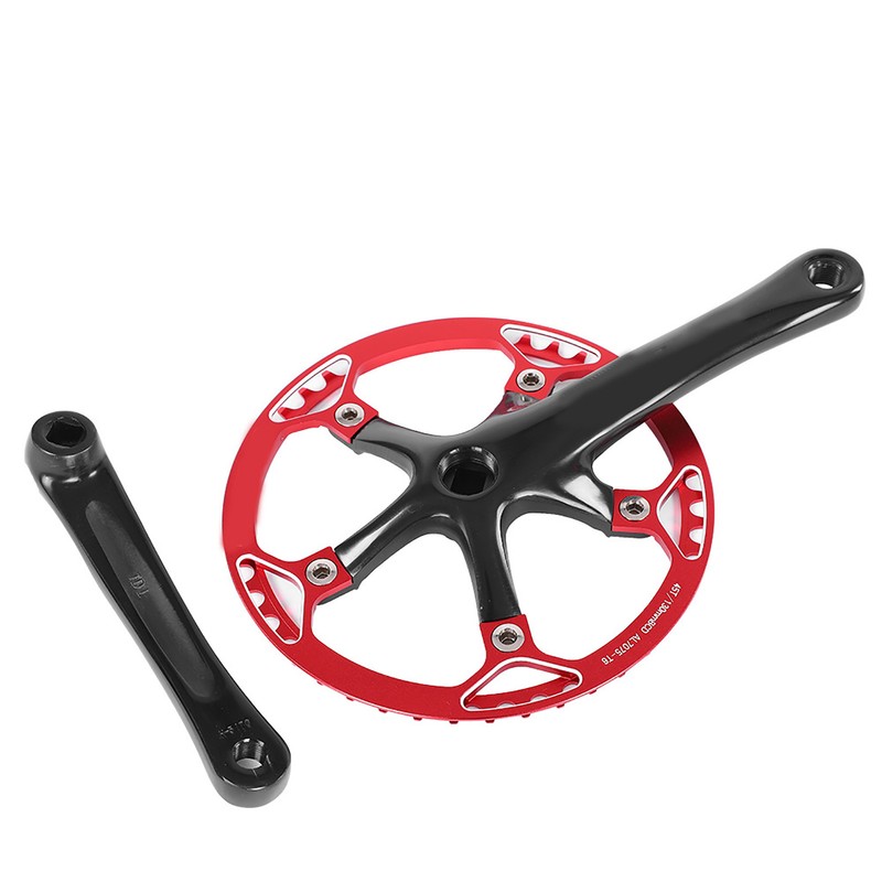 Meijun Bike Crankset 170mm Bicycle Chainwheel Chain Ring Set 45T