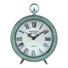 NIKKY HOME Antique Table Clock Silent Non-Ticking, Shelf Desk Top