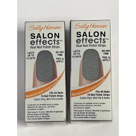 Sally Hansen Salon Effects Real Nail Polish Strips Blue Ice - 2 Pack - # 4408-31