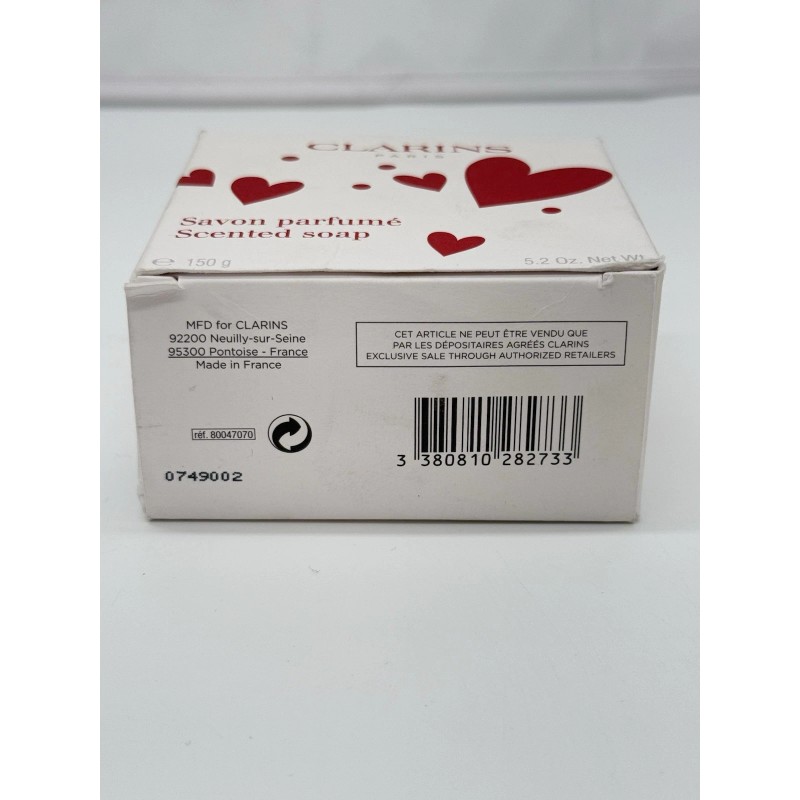 Clarins Paris Heart-Shaped Scented Soap - REF# 800470070