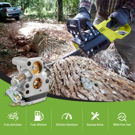 partszen for Husqvarna 235 Carburetor 235E 236 236E 240 240E Chainsaw For Jonsered CS2234 CS2238 CS2234S CS2238S Carb Replace 574719402 545072601 Air Filter Fuel Line Filter