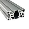 Aluminium Profile 40 x 80 mm Groove 8 Aluminium System