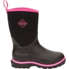 Muck Boy's Boot Kids Slushmaster (Element), Black/Pink, 9 Toddler