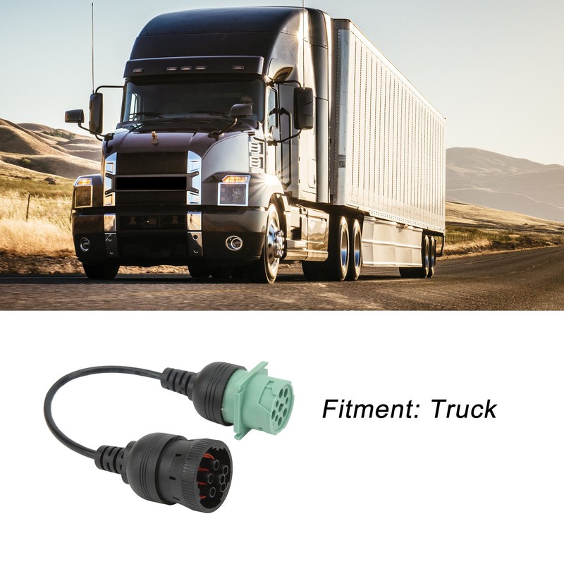 9P J1939 to 6P J1708 Diagnostic Cable Plug and Play