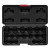 EMENTOL 19 Pieces 3/8" Drive Low Profile Nano Impact Socket