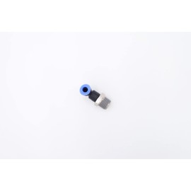IVLPHA Push to Connect Fitting 3/16" Tube OD x 1/4" Male NPT Thread, Pneumatic Male Elbow Air Water Line 90 Deg Swivel Elbow Quick Push in Connectors (Pack of 5)