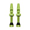 JRC Components 44MM Aluminum TUBELESS VALVES - Acid Green
