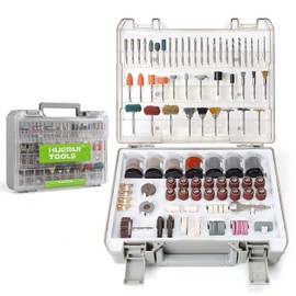 Huepar Tools Rotary Tool 510Pcs Accessories Kit, 1/8" Shank Electric Grinder, Universal Accessories for Easy Cutting, Sanding, Grinding, Carving, Polishing, Drilling and Engraving