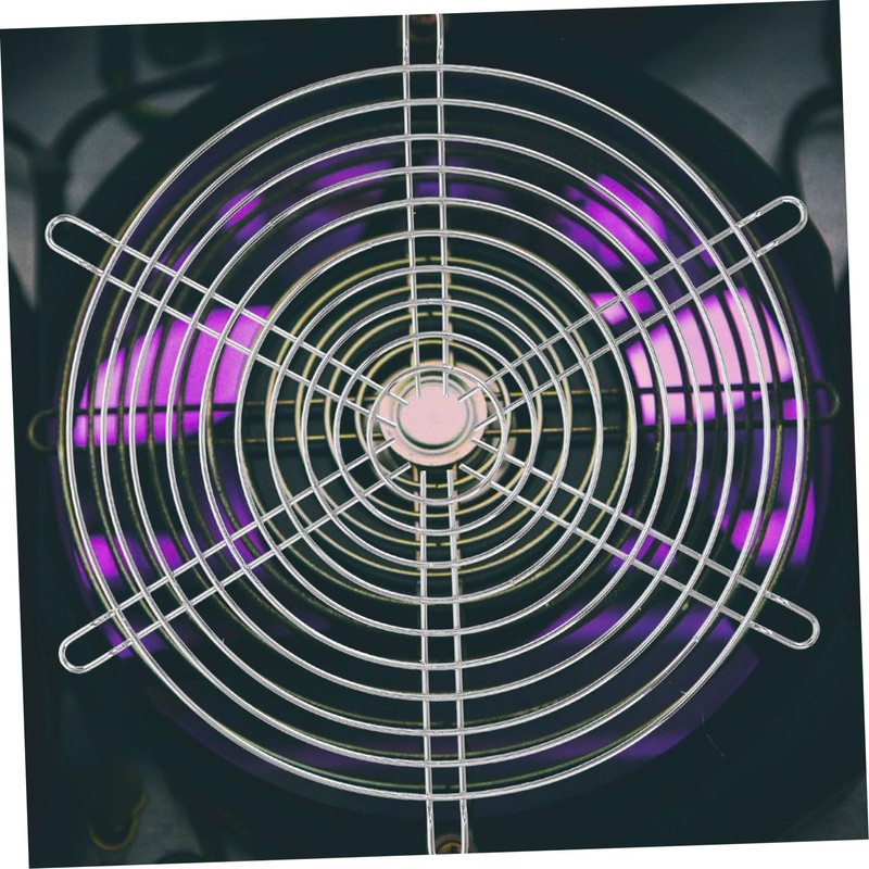 Operitacx Exhaust Fans Guard Cover Metal Protector Mesh Grille Pinch