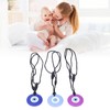 3pcs Silicone Infant Teething Toy Home Bedroom Portable Funny Soft