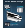 RP Remarkable Power, 5 inch Exhaust Tip,5 Inlet 7 Outlet
