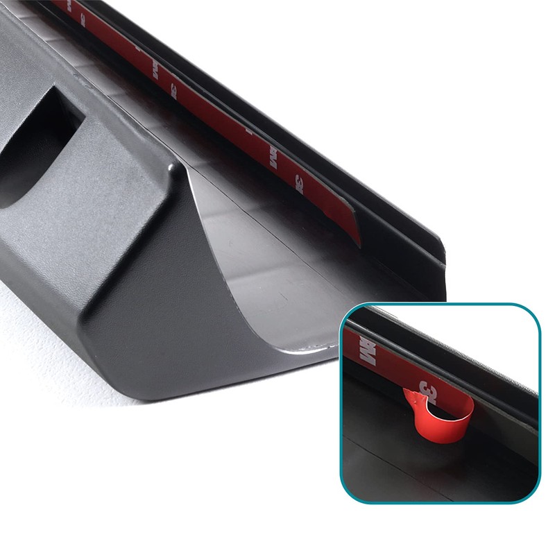 Spec-D Tuning TGP-RAM06-BK-FS Tailgate Moulding DODGE RAM 06-09